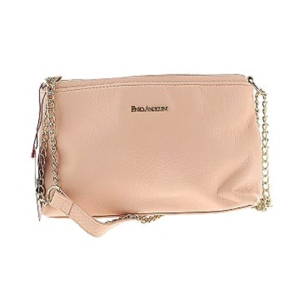NWT Enzo Angiolini Pink Classic Crossbody Bag